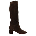 Bottes Casadei en cuir marron