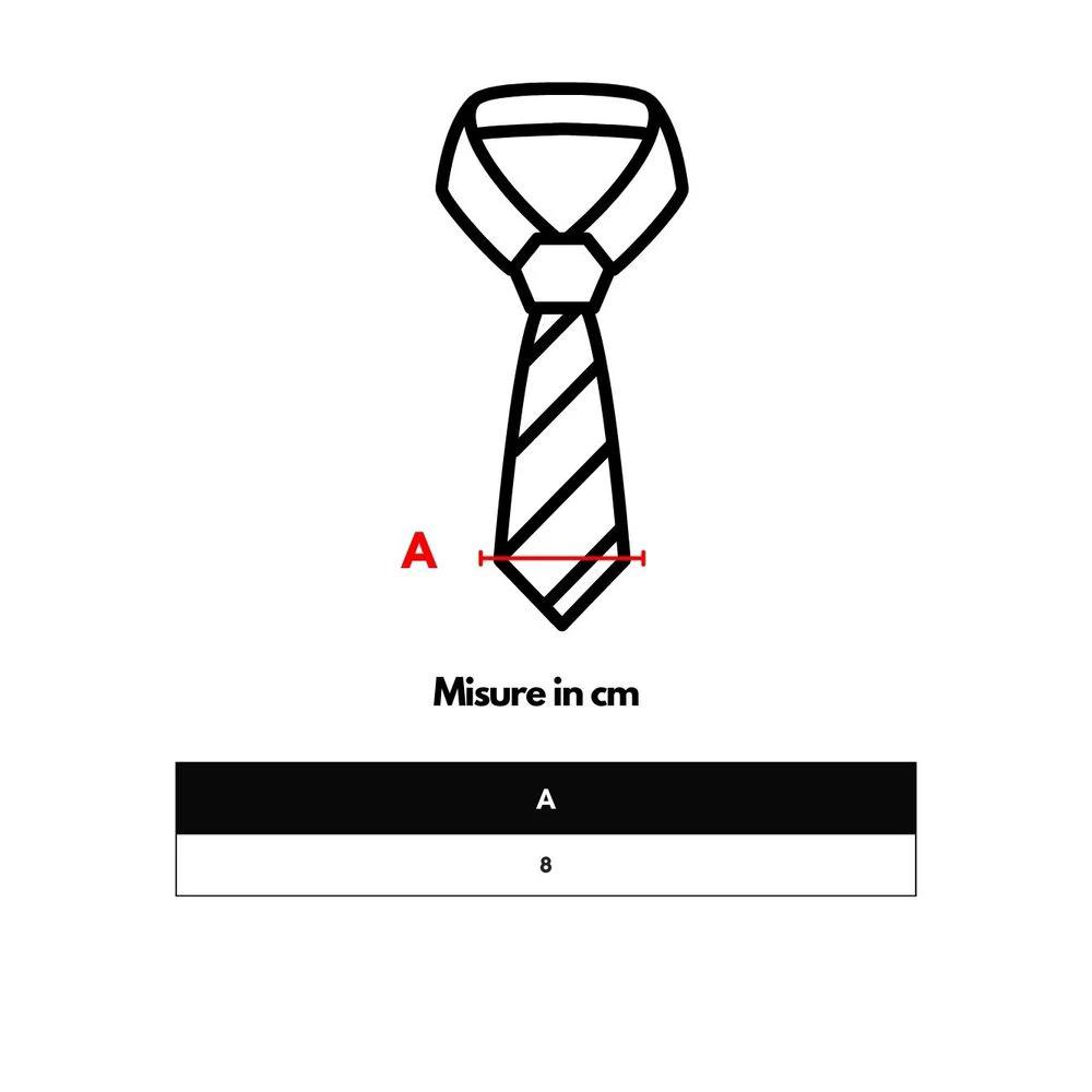 Giorgio Armani Black Silk Tie