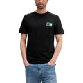 T-shirt noir en coton recyclé Tommy Hilfiger Jeans
