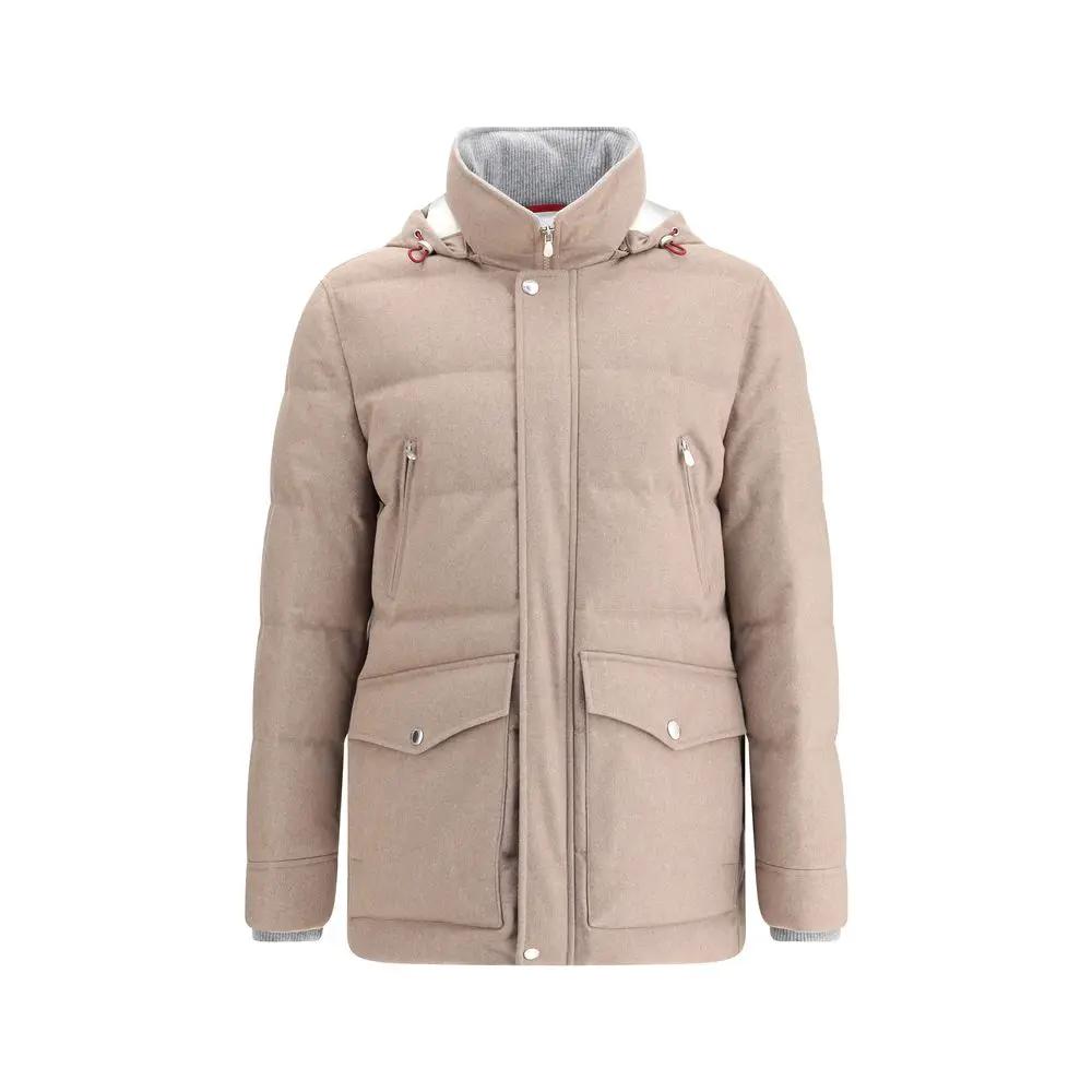 Brunello Cucinelli Beige Cashmere Clothing