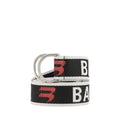 Ceinture Balenciaga D-Ring en Sangle – Logo Jacquard SS26