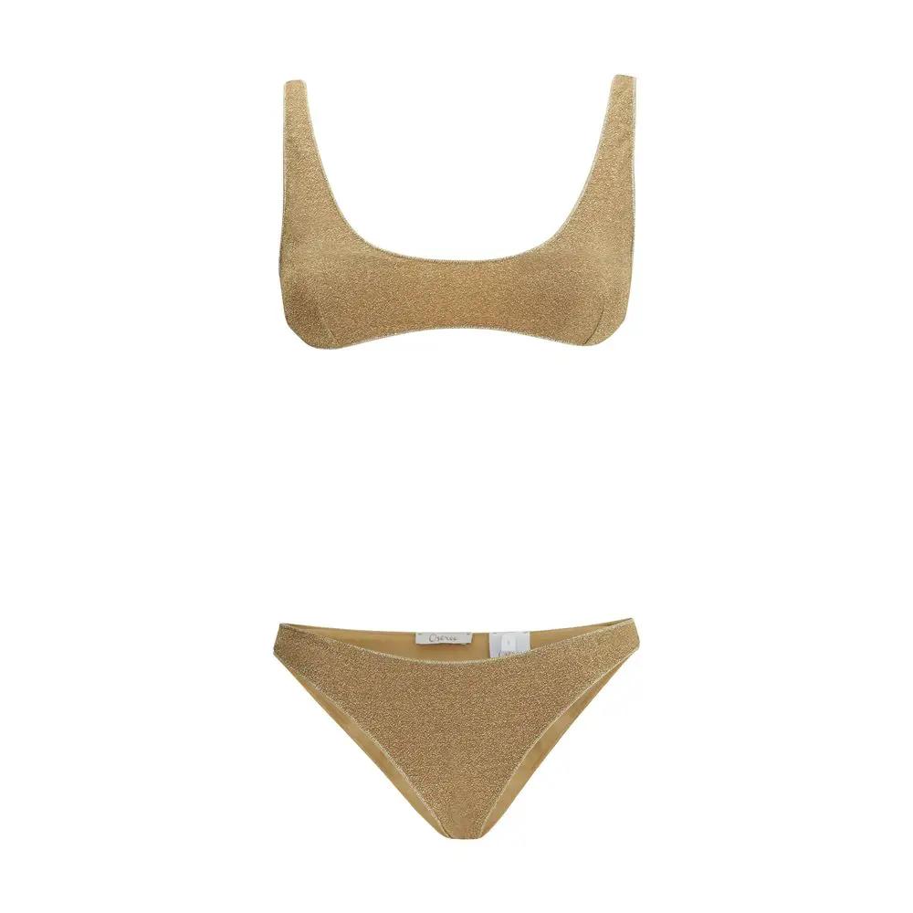 Oséree Gold Polyamide Bikini