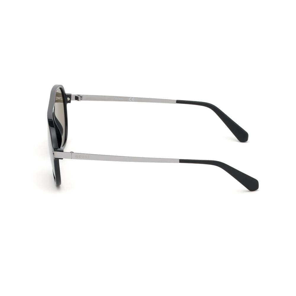 Lunettes de soleil Guess noires injectées