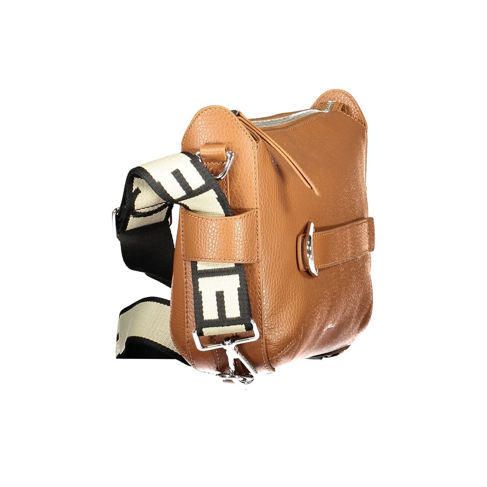 Sac à main femme Coccinelle Marrone en cuir