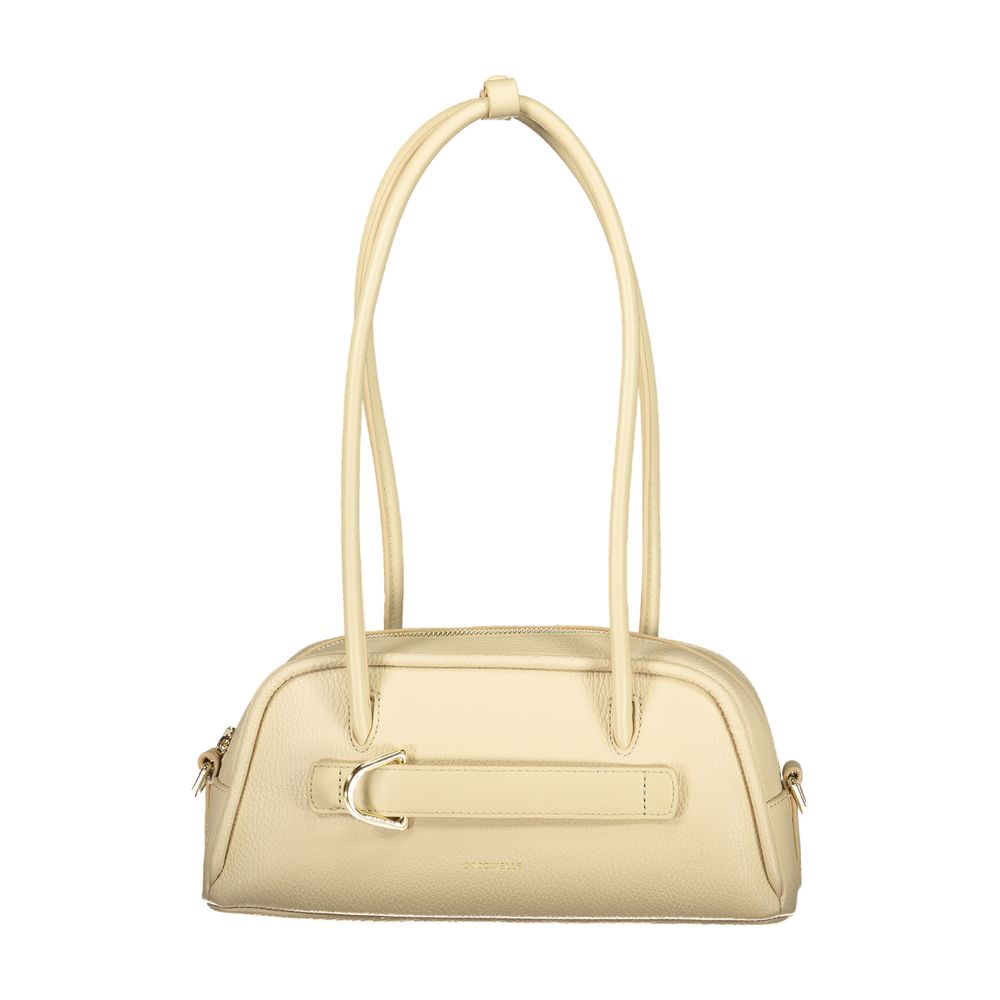 Sac à main femme Coccinelle en cuir beige