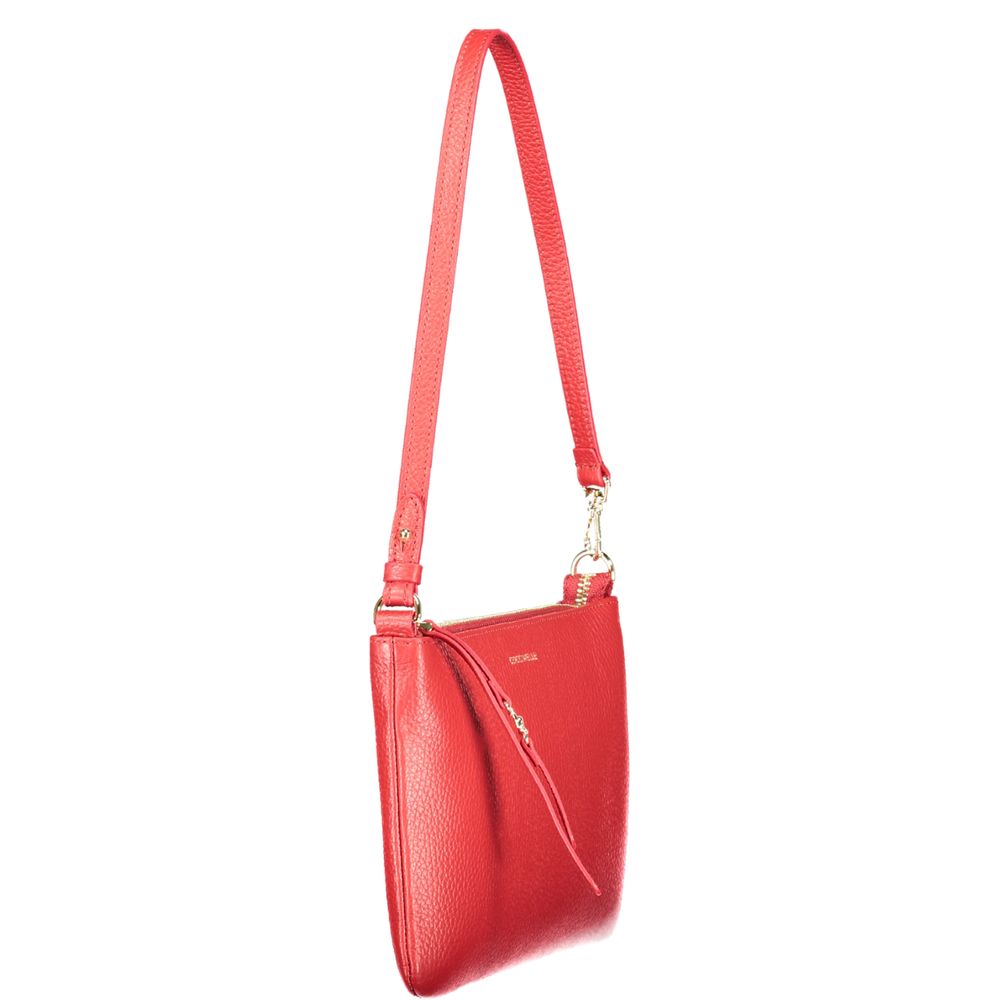 Sac à main femme Coccinelle en cuir rouge