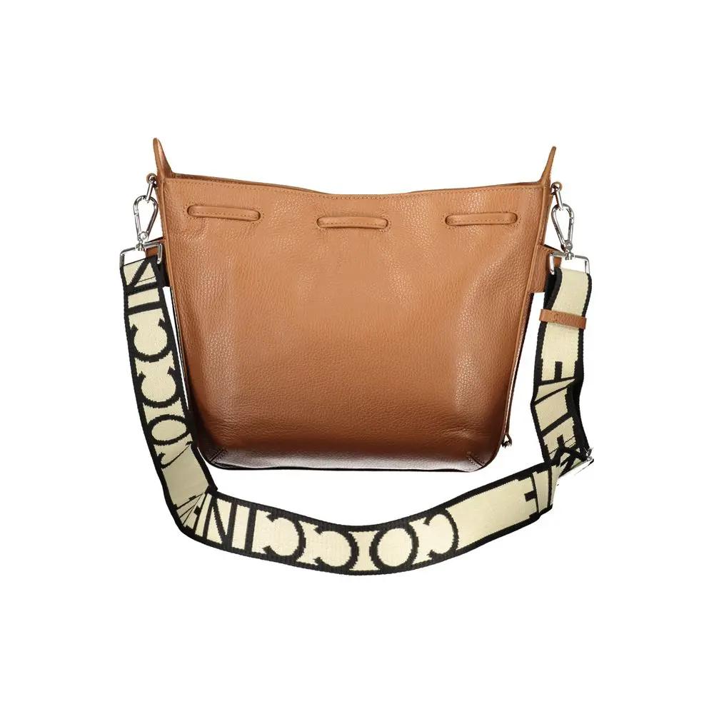 Sac femme en cuir Coccinelle Marrone
