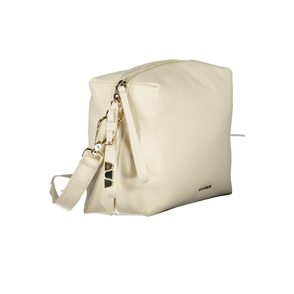 Sac à main femme en cuir blanc Coccinelle
