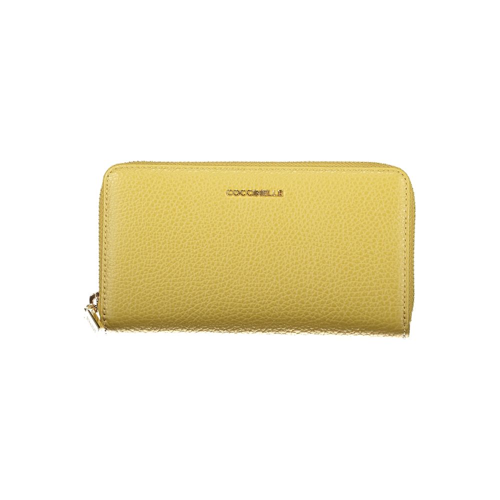 Portefeuille femme en cuir Coccinelle Verde