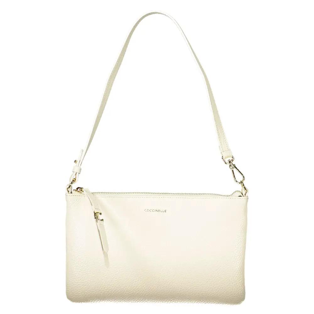 Coccinelle Bianco Pelle Sac à main femme