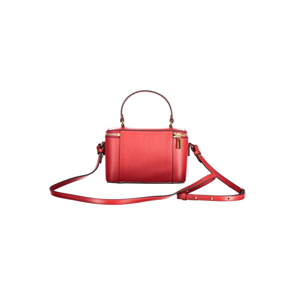 Sac à main femme en cuir Coccinelle Rosso
