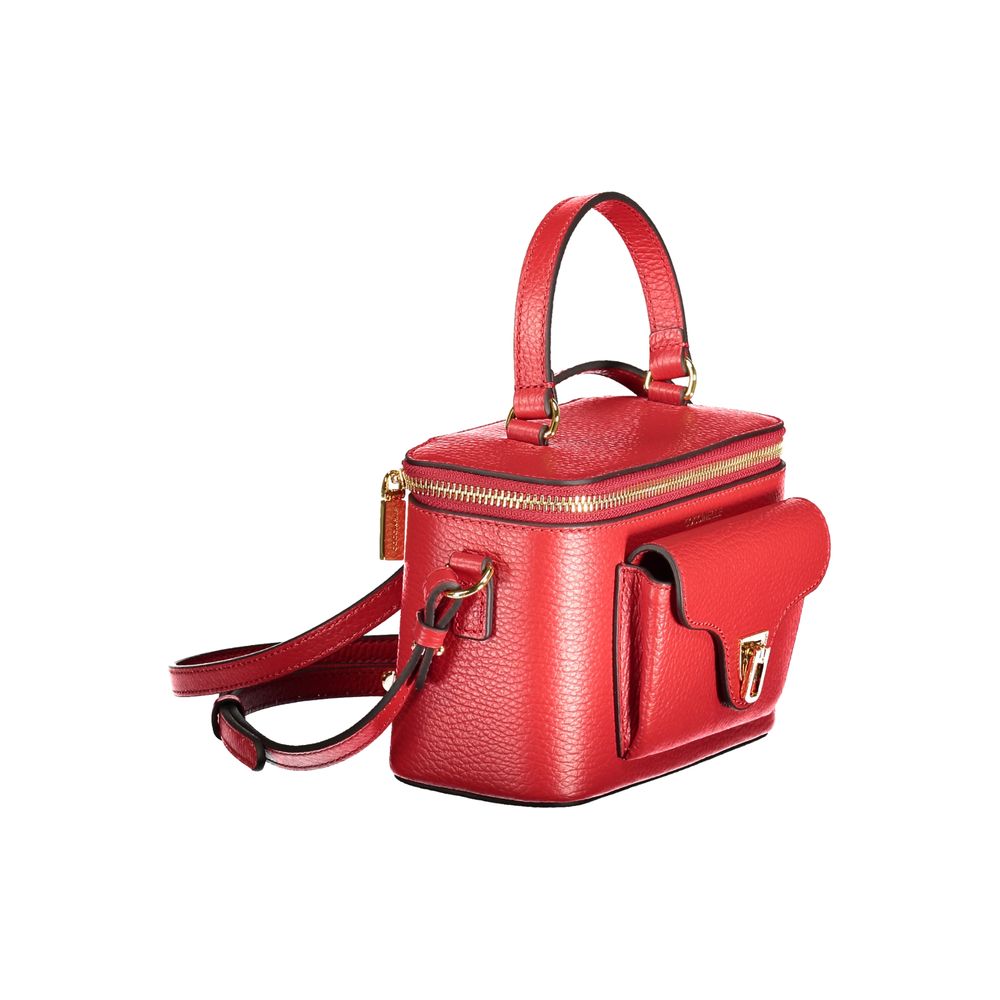 Sac à main femme en cuir Coccinelle Rosso