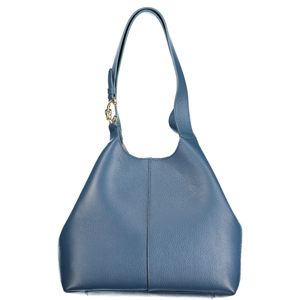 Coccinelle Blu Leather Woman Bag