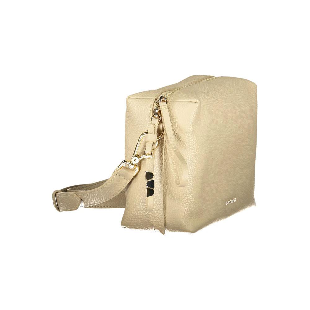 Sac à main femme Coccinelle en cuir beige