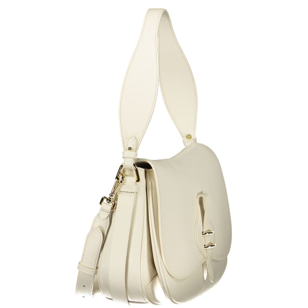 Coccinelle White Leather Handbag