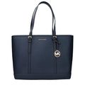 Michael Kors Blue Leather Shoulder Bag
