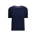 Prada Blue Fleece Wool Sweatshirt