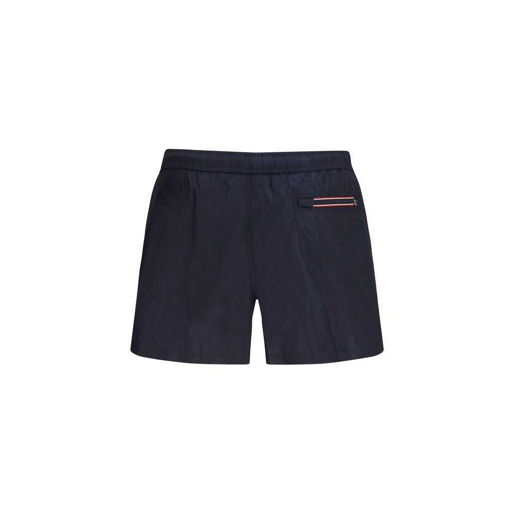 Short et mini-short Moncler bleu en polyamide