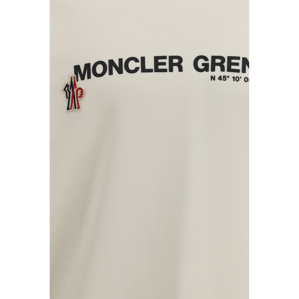 Moncler Grenoble Beige Cotton Sweatshirt