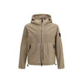 Veste Stone Island marron en polyamide