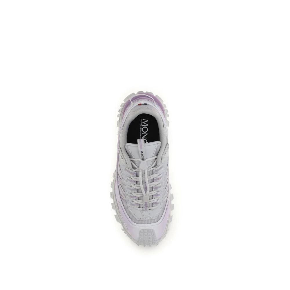 Moncler Purple Polyester Athletic Sneakers