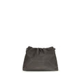 Sac bandoulière Bos Taurus en cuir de veau marron Brunello Cucinelli