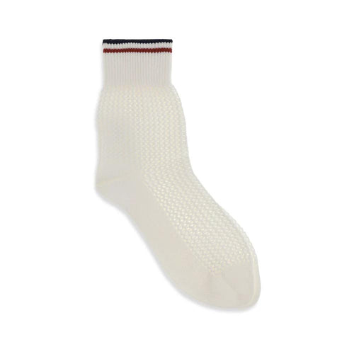 Chaussettes blanches en coton Brunello Cucinelli