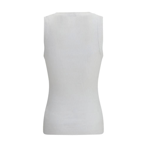 T-shirt en coton blanc Brunello Cucinelli