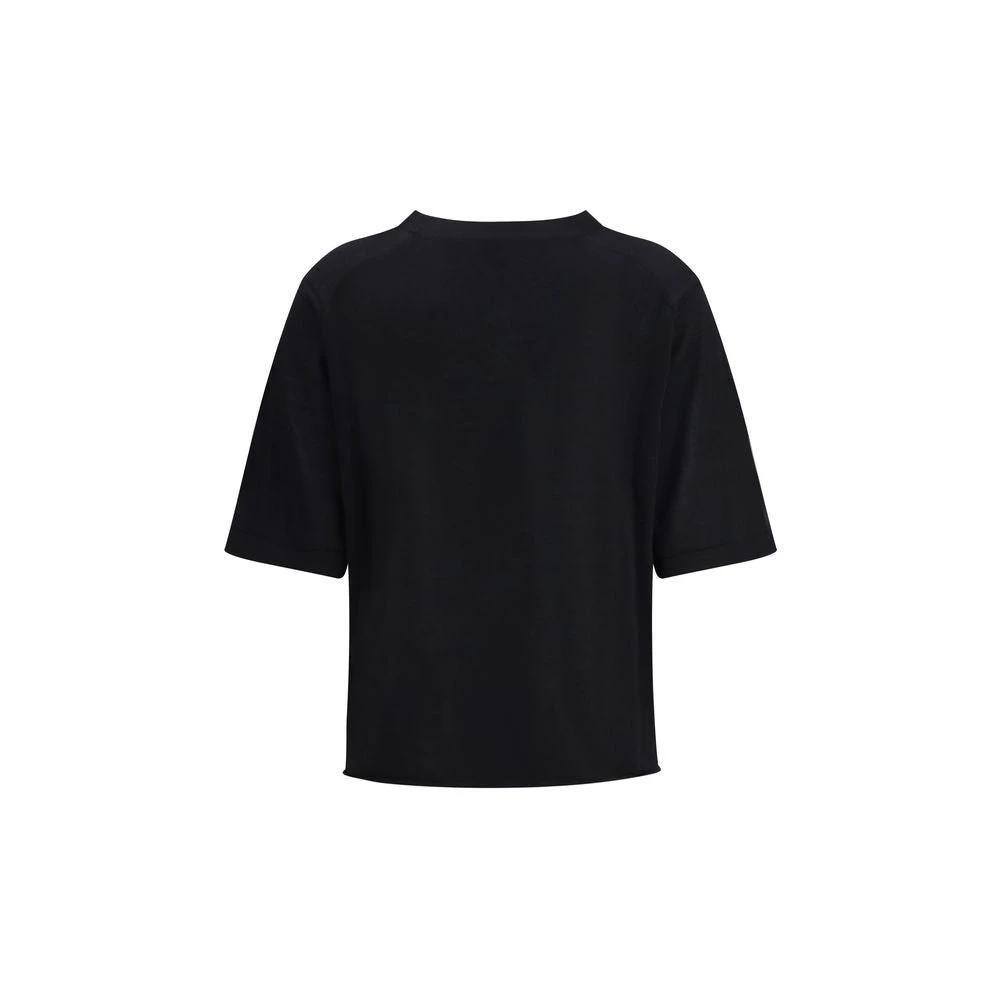Loulou De Saison T-Shirt Cachemire Noir