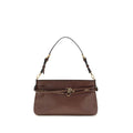 Sac bandoulière PINKO Bos Taurus en cuir de veau marron