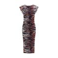 Robe décontractée en coton multicolore PINKO