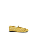 Ballerines bicolores en coton Prada