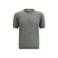 T-shirt bicolore en lin Brooksfield