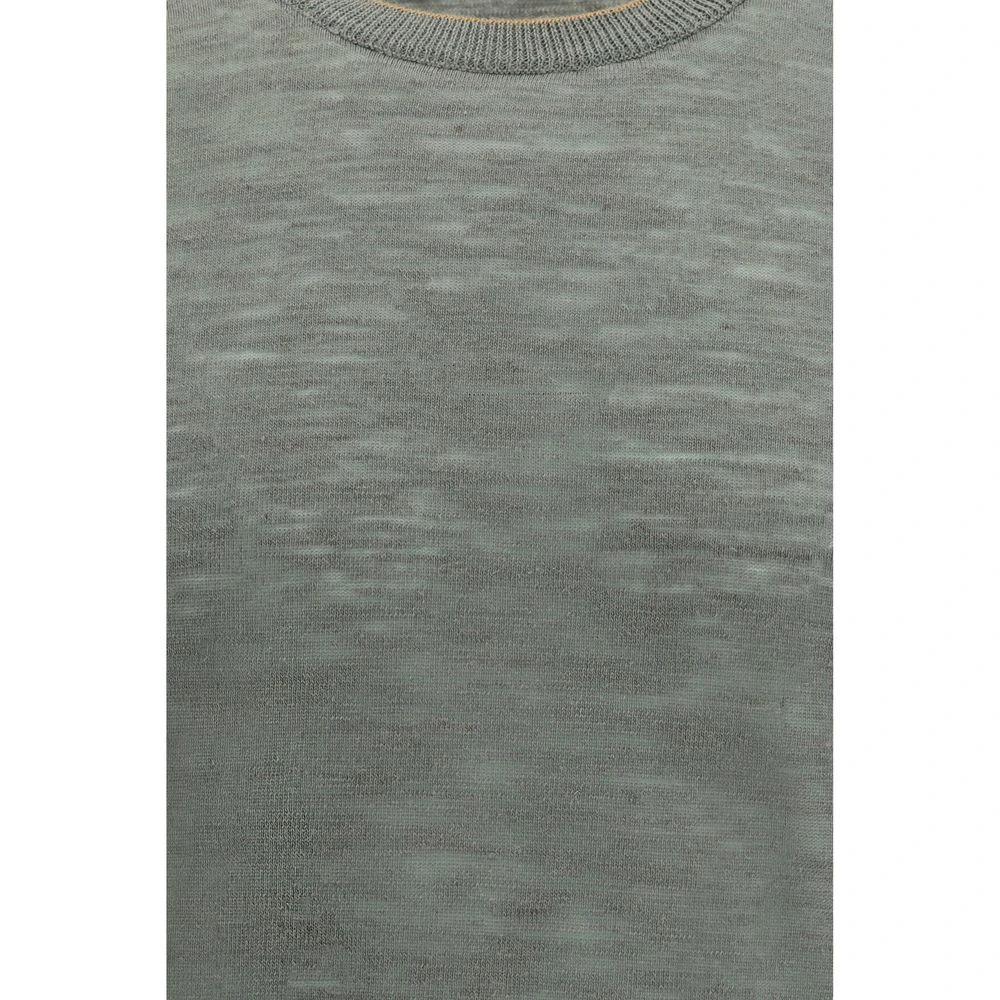 T-shirt bicolore en lin Brooksfield