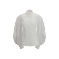 Brunello Cucinelli Chemisier en coton blanc