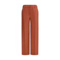 Brunello Cucinelli Pantalon décontracté en lin multicolore
