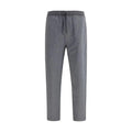 Pantalon de jogging en coton gris Brunello Cucinelli (pantalon de sport)