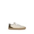 Baskets basses Brunello Cucinelli Bos Taurus en cuir de veau beige