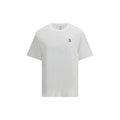 T-shirt en coton blanc Maison Kitsuné