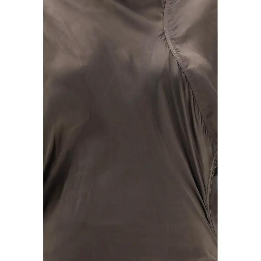Rick Owens Brown Copper Long Dress