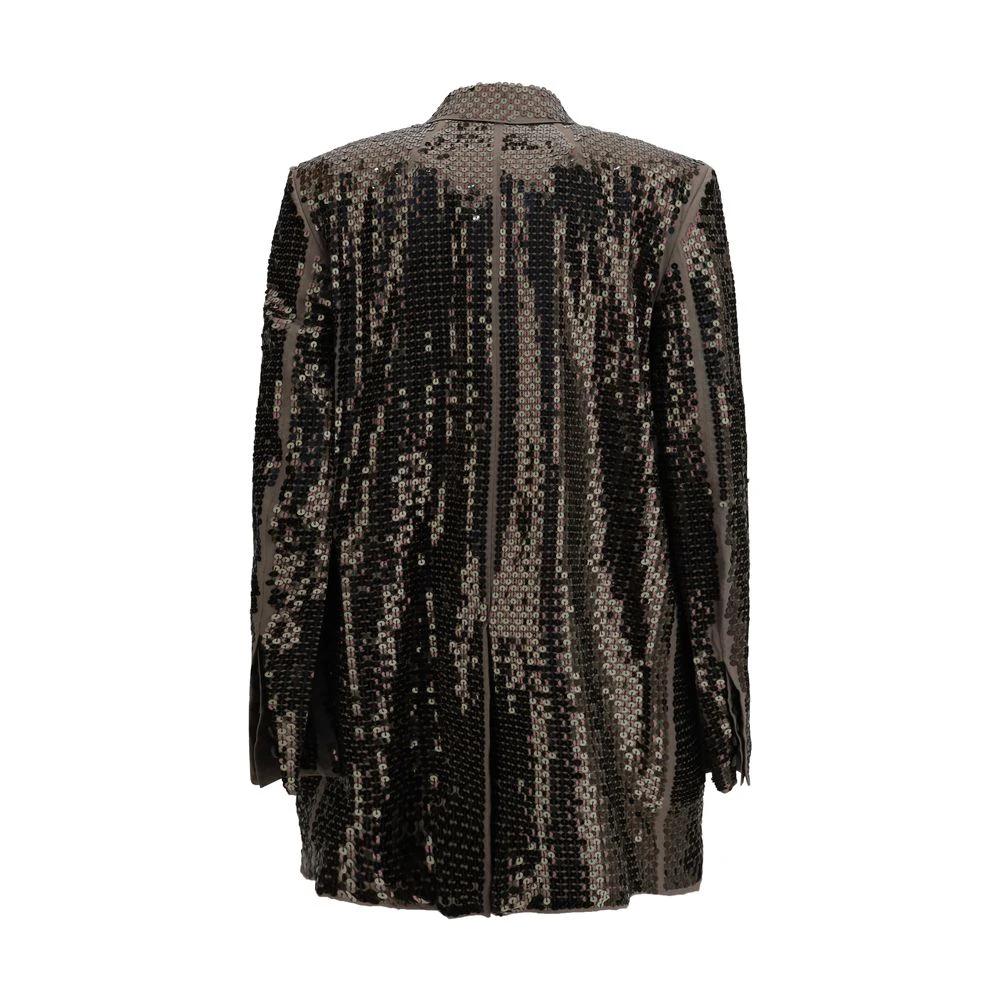 Vestes et manteaux en coton multicolores Rick Owens