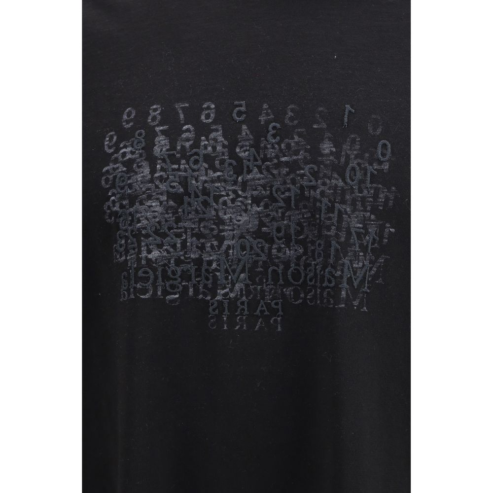 Maison Margiela Black Cotton T-Shirt
