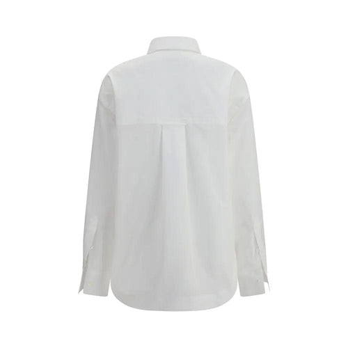 Chemise habillée en coton blanc Ami Paris