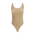 Wolford Beige Cotton Bodysuit