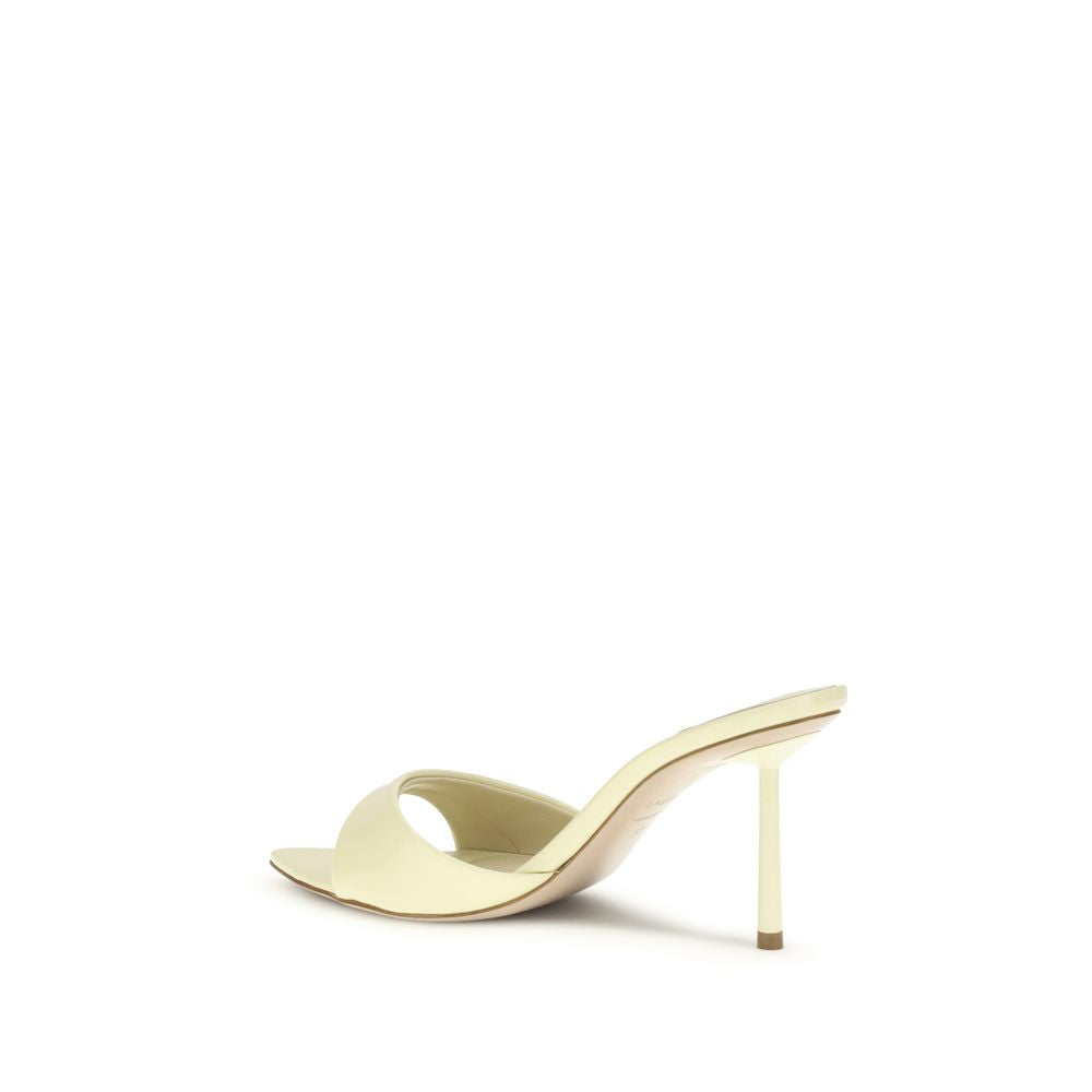 Sandales à talons aiguilles LE SILLA Bos Taurus en cuir de veau bicolore