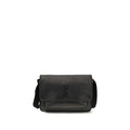 Portefeuille Bos Taurus en cuir de veau noir Saint Laurent