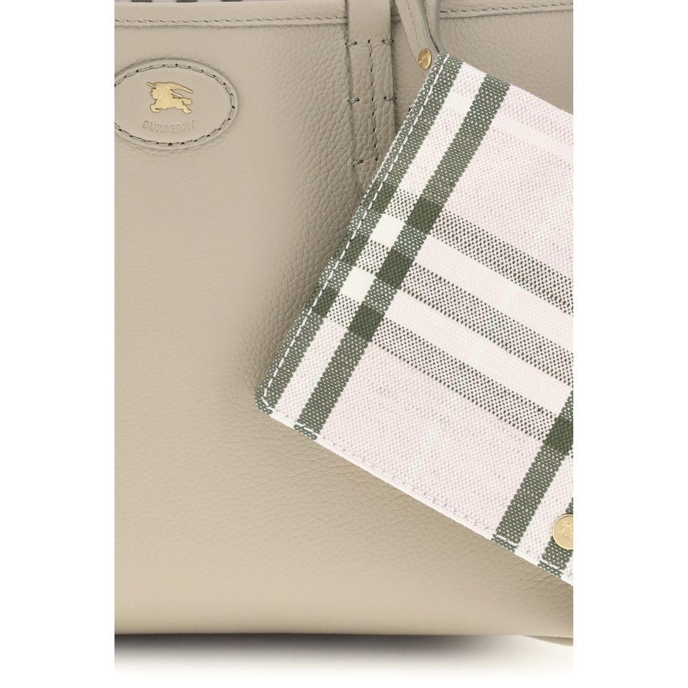 Sac bandoulière Burberry Bos Taurus en cuir de veau beige