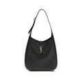 Sac bandoulière Saint Laurent Bos Taurus en cuir de veau noir