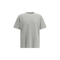 T-shirt en coton gris Saint Laurent