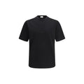 Saint Laurent Black Cotton T-Shirt